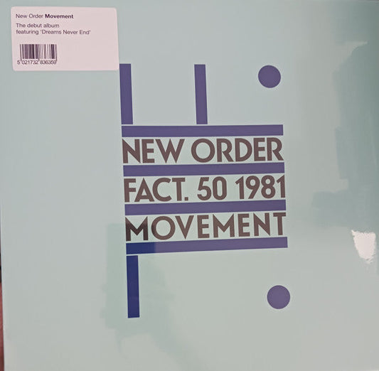 New Order- Movement { VINYL LP }