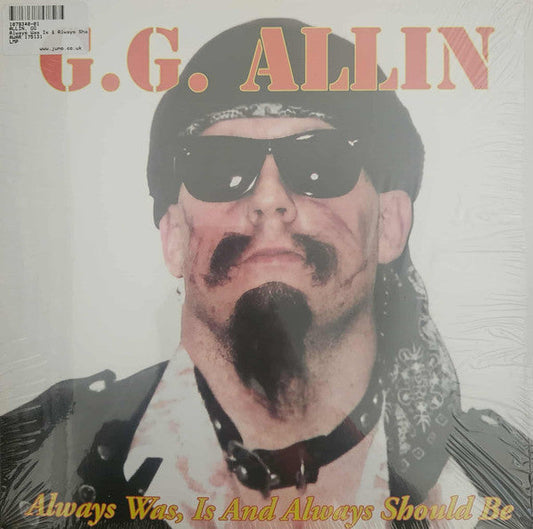 Gg Allin- Always Was, Is And Always Shall Be { VINYL LP }
