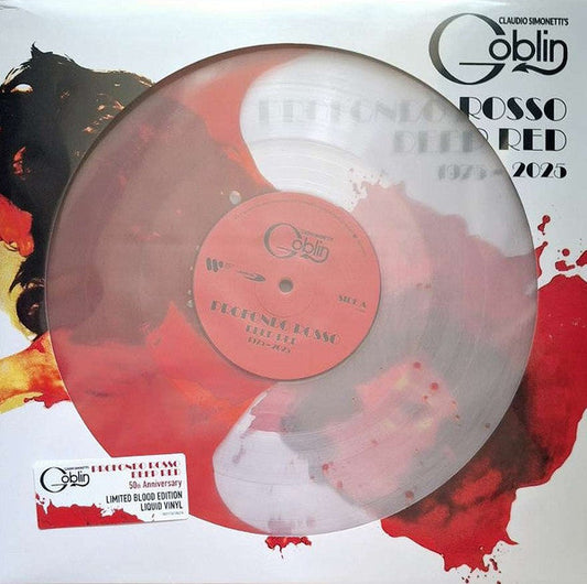Claudio Simonetti/Goblin- Profondo Rosso (Original Soundtrack) - Ultra-Limited 'Blood Edition' Liquid Filled Vinyl { VINYL LP }