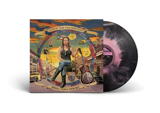 Hurray For The Riff Raff- Small Town Heroes [Pink Acid Wash Vinyl] { VINYL LP }