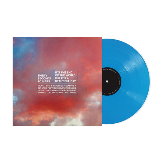 Thirty Seconds To Mars- It's The End Of The World But It's A Beautiful Day [Blue LP] { VINYL LP }