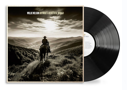 Willie Nelson- Oh What A Beautiful World { VINYL LP }