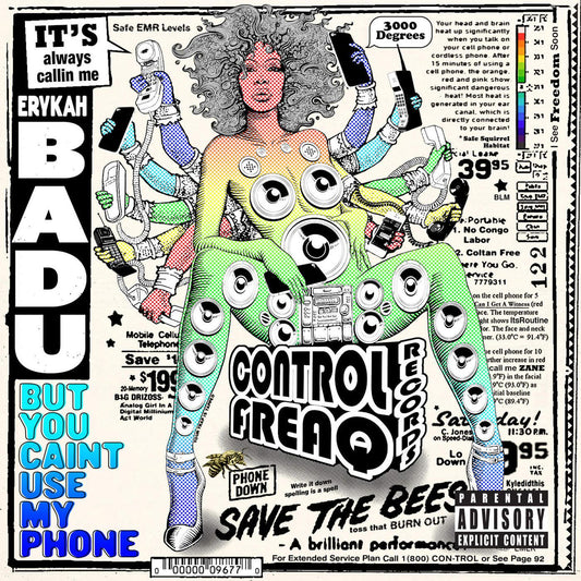 Erykah Badu- But You Caint Use My Phone (Purple Vinyl) { VINYL LP }