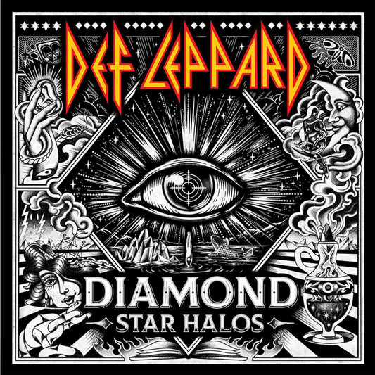Def Leppard- Diamond Star Halos (Indie Exclusive Clear Vinyl) { VINYL LP }