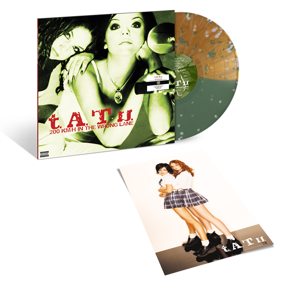 t.A.T.u.- 200 km/h In The Wrong Lane [Green/Gold Nugget Split Splatter LP] { VINYL LP }
