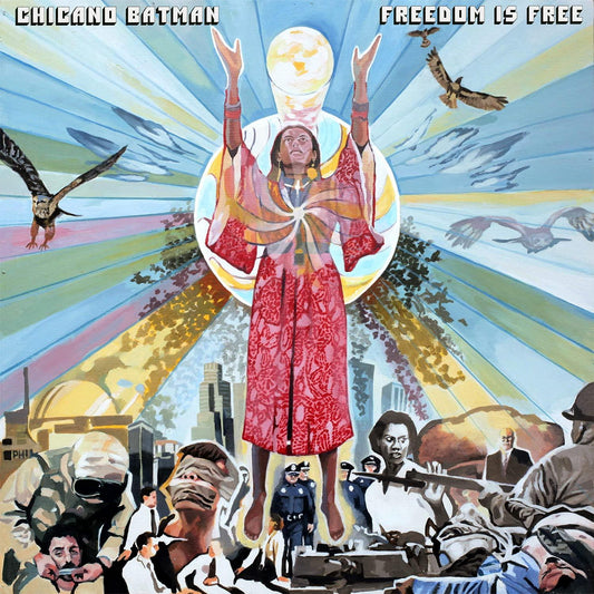 Chicano Batman- Freedom Is Free (Pink & Blue Splatter Vinyl) { VINYL LP }
