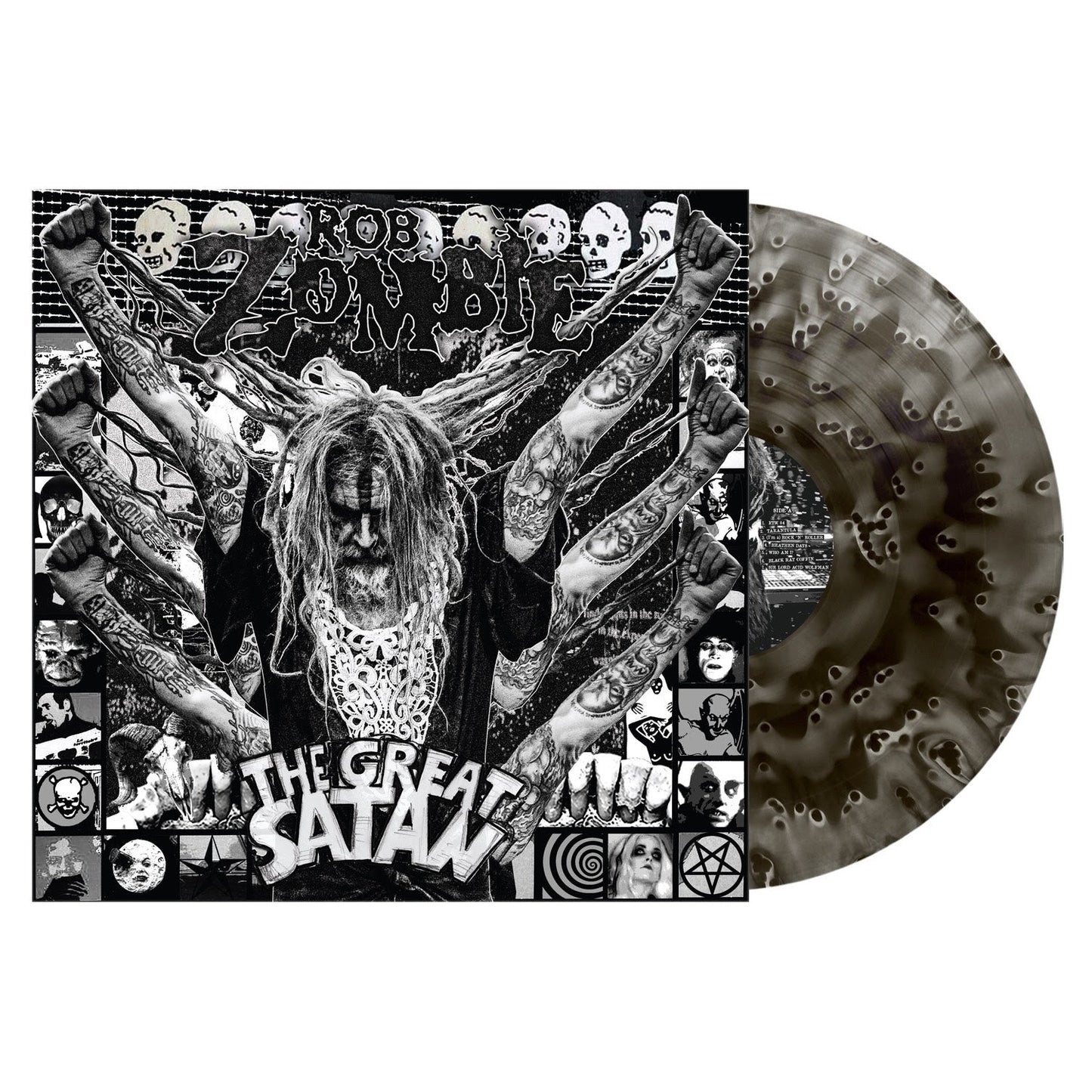 Rob Zombie- The Great Satan (Ghostly Black Vinyl) { VINYL LP }